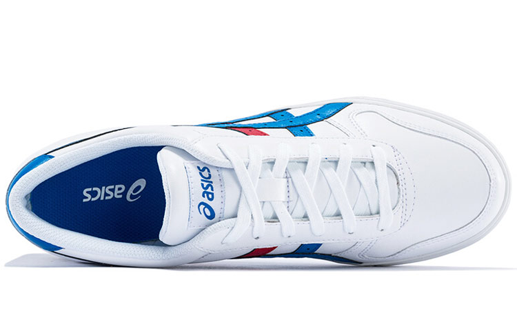 Lookbook 亞瑟士 Aaron 防滑耐磨 低筒 休閒鞋 男女同款 白藍紅