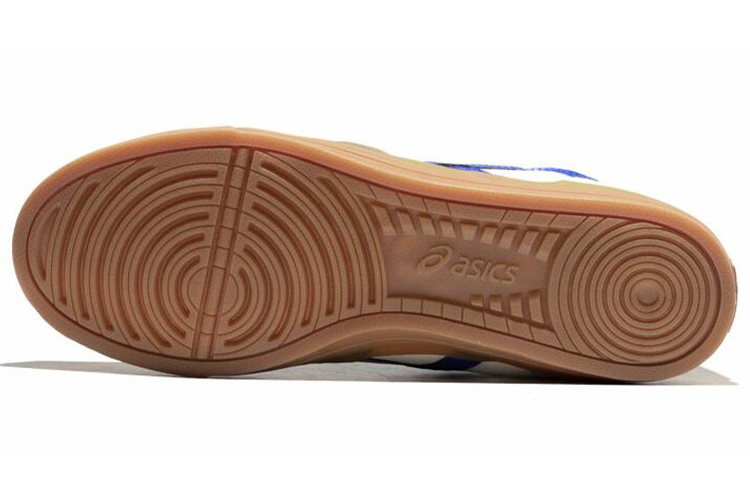 Shop ASICS Aaron Kasut Skate Kasual Unisex 'Putih Biru' 1201A011-100