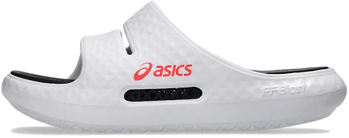 ASICS Actibreeze Hybrid Sandal 2 White Black Comfortable Slide Shoes 1013A171-100 ASICS Actibreeze Hybrid Sandal 2 White Black Comfortable Slide Shoes 1013A171-100