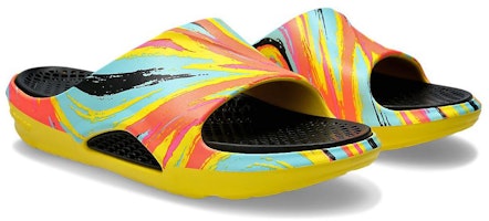 ASICS ACTIBREEZE Sandalia Híbrida Azul Mármol Amarillo 1013A133-400 Lookbook ASICS ACTIBREEZE Sandalia Híbrida Azul Mármol Amarillo 1013A133-400