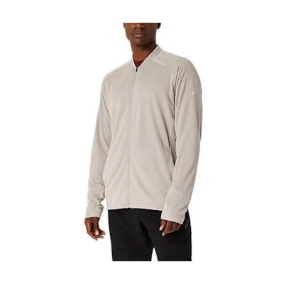 ASICS Actibreeze Jacquard Grid Full Zip Jacket Grey 2031E199-250