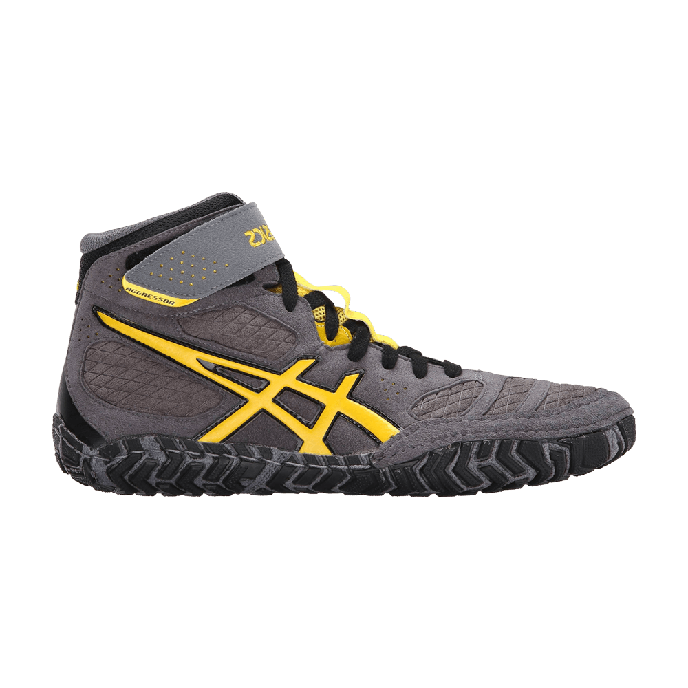 ASICS Aggressor 2 'Grey Yellow' J300Y-7905
