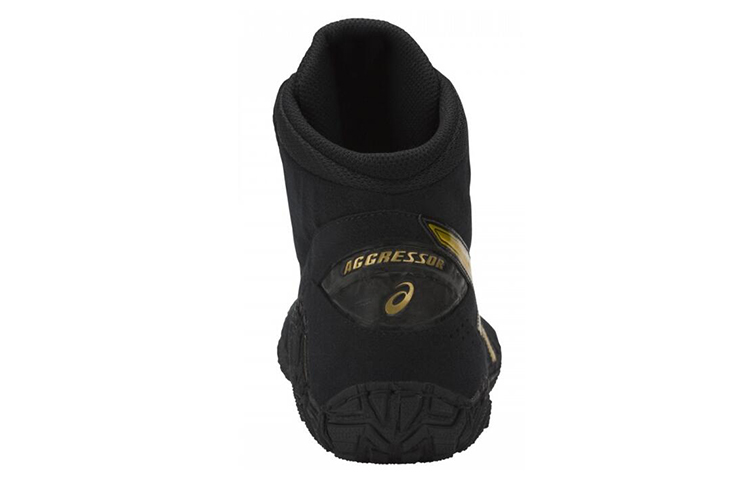 Lookbook Asics Aggressor 3 透氣防滑抗磨 高筒慢跑鞋 黑黄