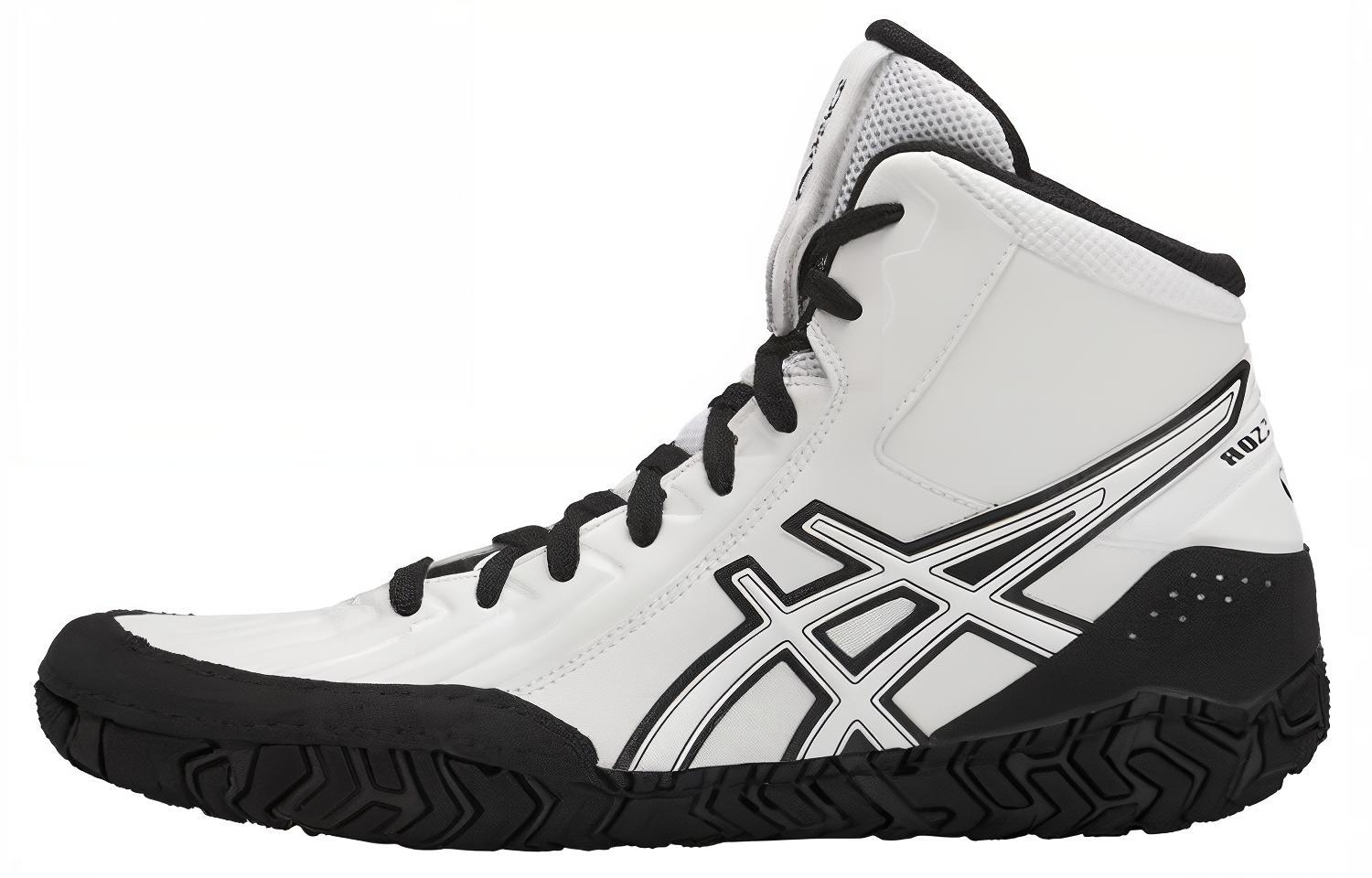 ASICS Aggressor 3 High 'White Black' J601Y-0101