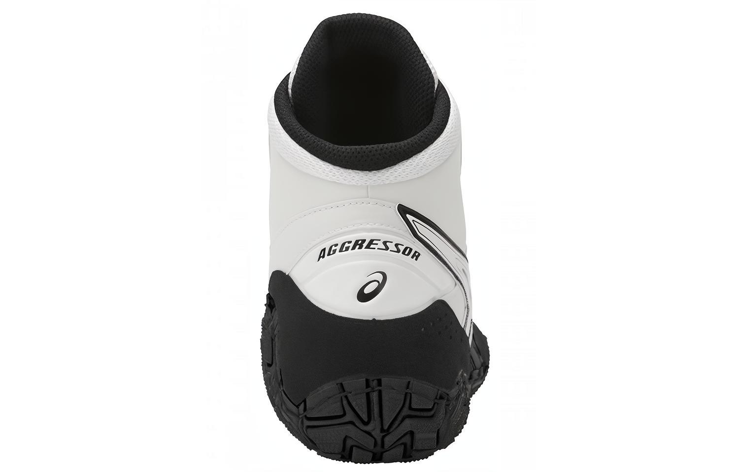 Lookbook ASICS Aggressor 3 High 'Putih Hitam' Sneakers J601Y-0101