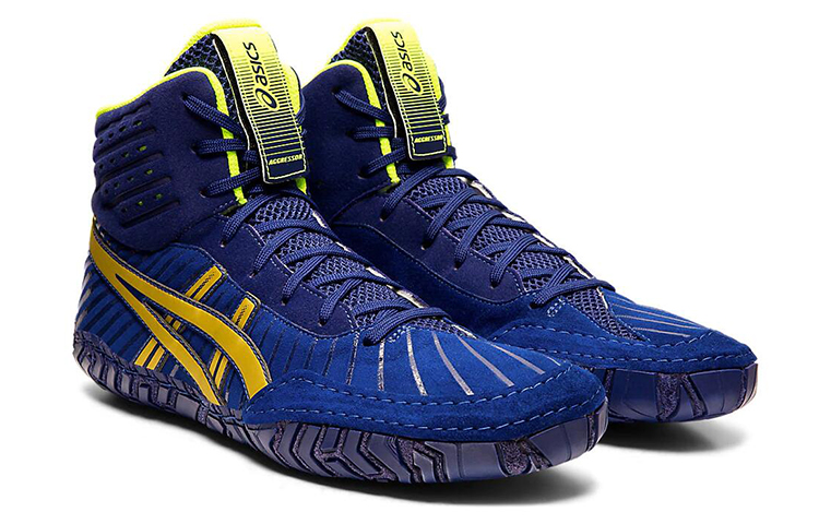 Lookbook ASICS Aggressor 4 ''Blu Drive Oro Ricco'' 1081A001-400
