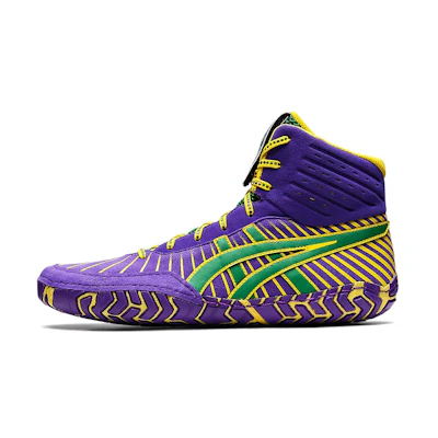 ASICS Aggressor 4 'Purple Yellow'