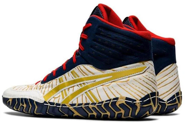 ASICS Aggressor 4 'Putih Biru Kuning' 1081A023-100 Shop ASICS Aggressor 4 'Putih Biru Kuning' 1081A023-100