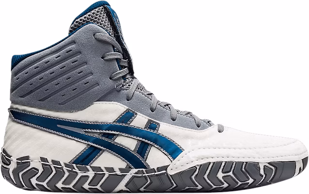 ASICS Aggressor 4 'Blanco Azul Mako' 1081A001-103 Buy ASICS Aggressor 4 'Blanco Azul Mako' 1081A001-103