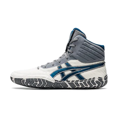 ASICS Aggressor 4 'White Mako Blue'