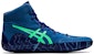 ASICS Aggressor 5 'Azure New Leaf' Biru Daun Baru 1081A048-400
