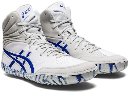 亚瑟士Aggressor 5「白青金石蓝」格斗鞋 1081A048-100 Lookbook 亚瑟士Aggressor 5「白青金石蓝」格斗鞋 1081A048-100