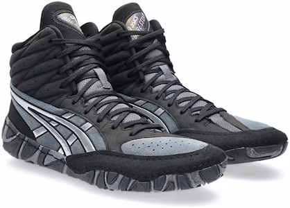 Lookbook ASICS Aggressor 6 摔跤鞋 黑色/純銀 1081A067-001