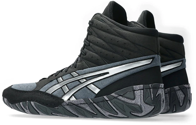 ASICS Aggressor 6 Zapatos de Lucha Libre Negro/Plata Pura 1081A067-001 Shop ASICS Aggressor 6 Zapatos de Lucha Libre Negro/Plata Pura 1081A067-001