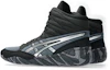 Shop ASICS Aggressor 6 Zapatos de Lucha Libre Negro/Plata Pura 1081A067-001