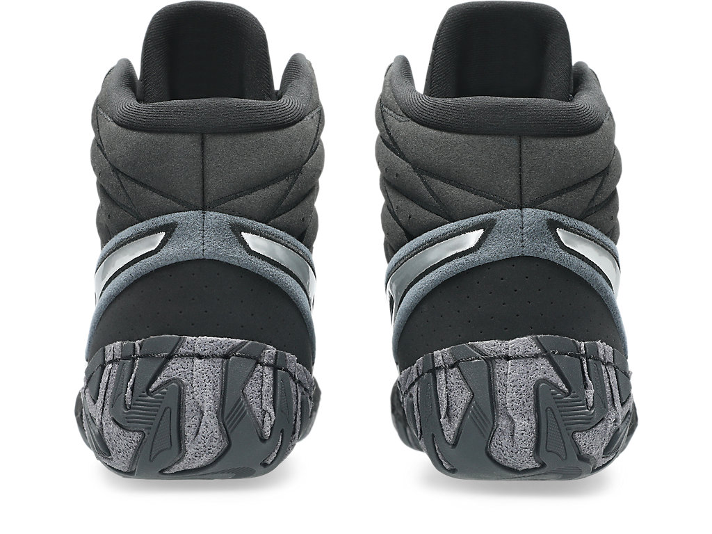 Details for ASICS Aggressor 6 Zapatos de Lucha Libre Negro/Plata Pura 1081A067-001