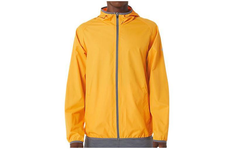 ASICS Amber Solid Color Hooded Long Sleeve Jacket 2011B970-711