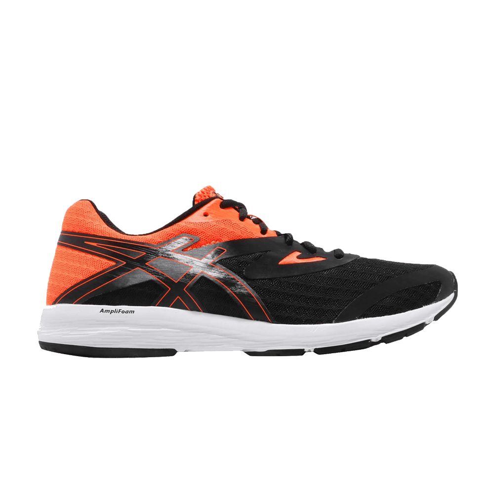 ASICS Amplica 'Black Shocking Orange' T825N-N002
