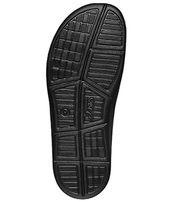 ASICS AS001 Sandales ''Noir Blanc'' P70NS-9001 Details for ASICS AS001 Sandales ''Noir Blanc'' P70NS-9001