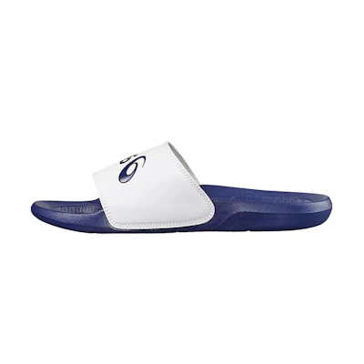 ASICS AS003 'CMFT Slip-Resistant Sport Slides White Blue'