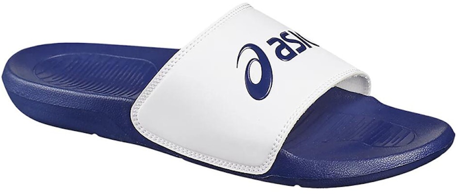 ASICS AS003 白蓝防滑舒适运动拖鞋 P72NS-4901 Lookbook ASICS AS003 白蓝防滑舒适运动拖鞋 P72NS-4901