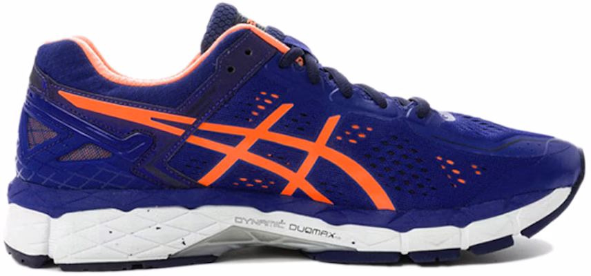 Asics Gel-Kayano 22 運動 耐磨防滑 低筒 跑步鞋 男款 藍橘色 Order Asics Gel-Kayano 22 運動 耐磨防滑 低筒 跑步鞋 男款 藍橘色