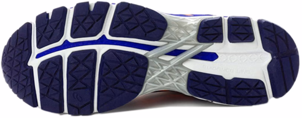 Asics Gel-Kayano 22 運動 耐磨防滑 低筒 跑步鞋 男款 藍橘色 Details for Asics Gel-Kayano 22 運動 耐磨防滑 低筒 跑步鞋 男款 藍橘色