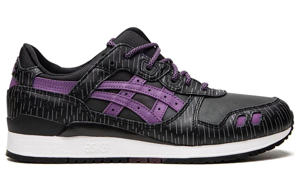Order Atmos x Asics Gel-Lyte 3 III“午夜東京”低帮跑步鞋 男女同款 黑紫色