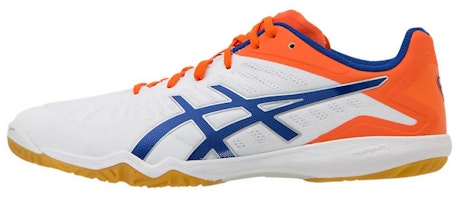 (Women) ASICS Attack Dominate FF 'White Blue Orange' TPA334-100 (Women) ASICS Attack Dominate FF 'White Blue Orange' TPA334-100