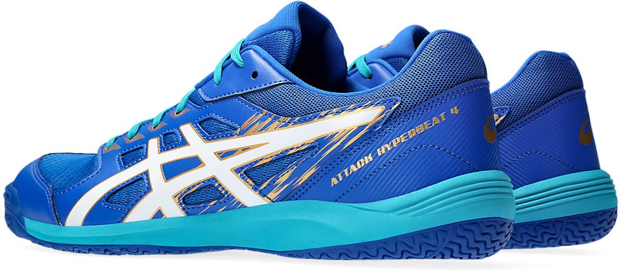ASICS Attack Hyperbeat 4 'Tuna Blue White' 1073A056-401 Lookbook ASICS Attack Hyperbeat 4 'Tuna Blue White' 1073A056-401