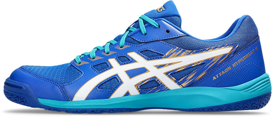 ASICS Attack Hyperbeat 4 'Tuna Blue White' 1073A056-401 Cheap ASICS Attack Hyperbeat 4 'Tuna Blue White' 1073A056-401