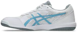 Shop ASICS Attack Hyperbeat 4 室內球鞋 白/極地天藍 1073A056-102