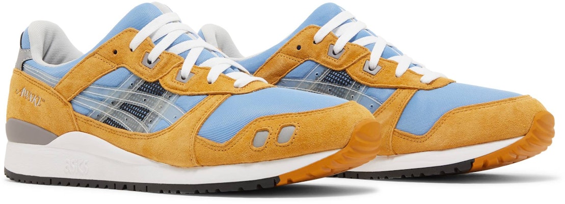 아식스 어웨이크 NY 젤 라이트 3 '블루 옐로우' 1201A568-400 Cheap 아식스 어웨이크 NY 젤 라이트 3 '블루 옐로우' 1201A568-400