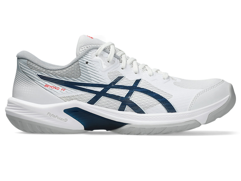 ASICS Beyond FF Basketball Shoes White/Mako Blue 1073A057-105