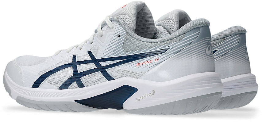아식스 비욘드 FF 농구화 화이트/마코 블루 1073A057-105 Lookbook 아식스 비욘드 FF 농구화 화이트/마코 블루 1073A057-105