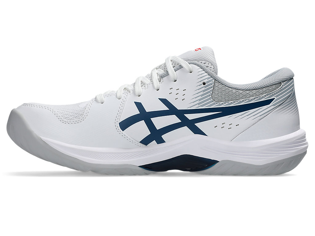 Shop 아식스 비욘드 FF 농구화 화이트/마코 블루 1073A057-105