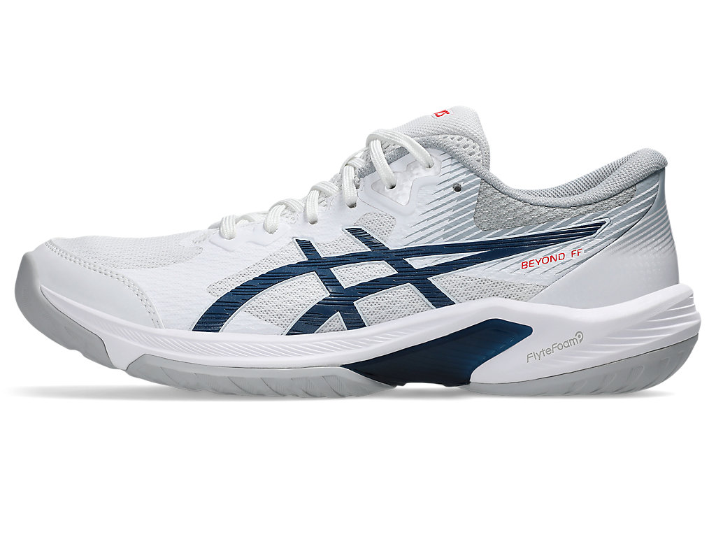 Cheap 아식스 비욘드 FF 농구화 화이트/마코 블루 1073A057-105