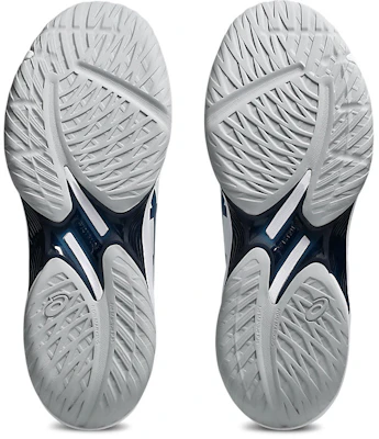 아식스 비욘드 FF 농구화 화이트/마코 블루 1073A057-105 1