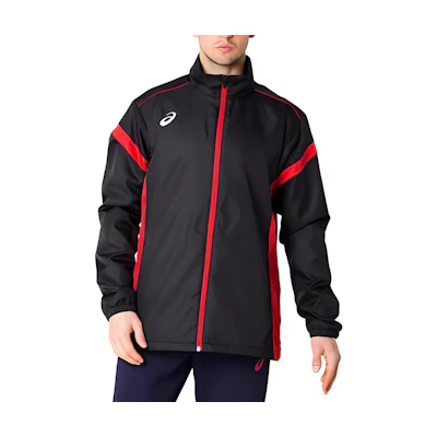 ASICS Black Colorblock Zip-Up Track Jacket 2031A898-001