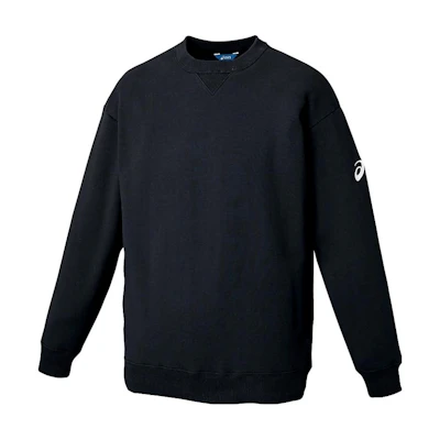 ASICS Black Crewneck Oversized Long-Sleeve Sweatshirt XB6010-90