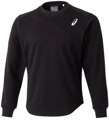 asics-black-crewneck-sweatshirt-with-logo-print-long-sleeve-2121-a244-001