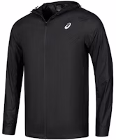 ASICS Black Logo Hoodie Full-Zip Casual Sports Jacket 2011D074-001 ASICS Black Logo Hoodie Full-Zip Casual Sports Jacket 2011D074-001