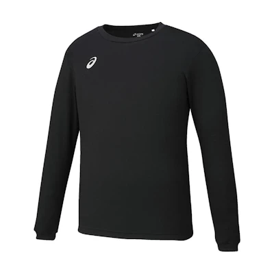 ASICS Black Logo Printed Long-Sleeve Crewneck Sweatshirt XA6189-90