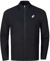 ASICS Black Logo Track Jacket with Stand Collar and Zipper 2031E665-001 ASICS Black Logo Track Jacket with Stand Collar and Zipper 2031E665-001