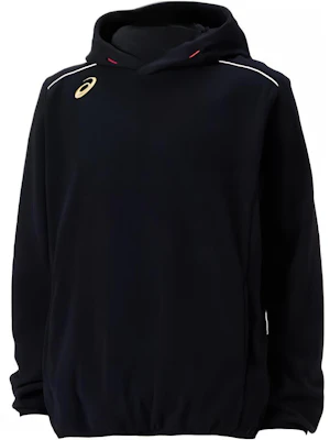 ASICS Black Pullover Hoodie with Logo Print 2121A339-001 Buy ASICS Black Pullover Hoodie with Logo Print 2121A339-001