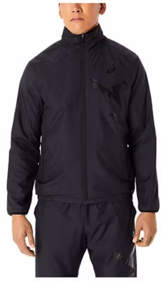 ASICS Black Zipper High-Neck Slim-Fit Jacket with Logo 2031E272-002 Buy ASICS Black Zipper High-Neck Slim-Fit Jacket with Logo 2031E272-002