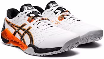 Lookbook Asics Blast FF 2 低筒耐磨排球鞋 白黑
