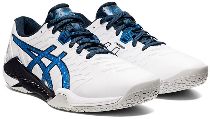 ASICS Blast FF 2 Badminton Shoes 'White Blue' 1071A044-101 Lookbook ASICS Blast FF 2 Badminton Shoes 'White Blue' 1071A044-101