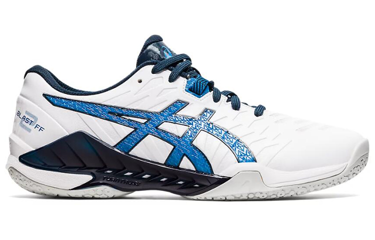 Order Kasut Badminton ASICS Blast FF 2 'Putih Biru' 1071A044-101