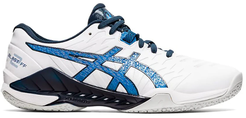 Kasut Badminton ASICS Blast FF 2 'Putih Biru' 1071A044-101 Order Kasut Badminton ASICS Blast FF 2 'Putih Biru' 1071A044-101